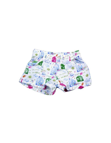 Conjunto corto short dibujo bebé niña 