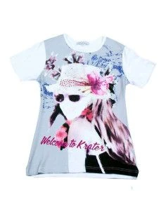 Camiseta manga corta chica con sombrero [product.brand] 1 - Ropa para Bebé | dyley | 