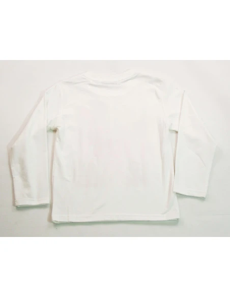 Camiseta manga larga letras niño 