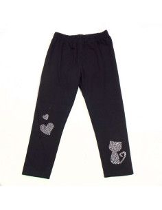 Leggings corazones gato niña [product.brand] 1 - Ropa para Bebé | dyley | 