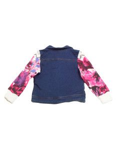 Cazadora tejana estampada niña  2