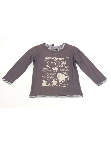 Camiseta manga larga Ghost niño 