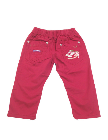 Pantalón largo loneta bebé niño 