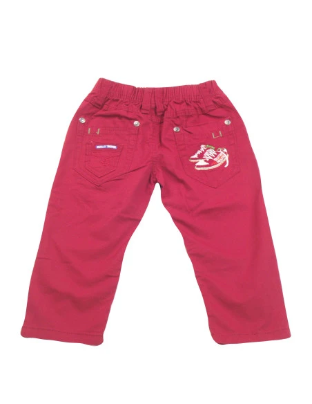 Pantalón largo loneta bebé niño 