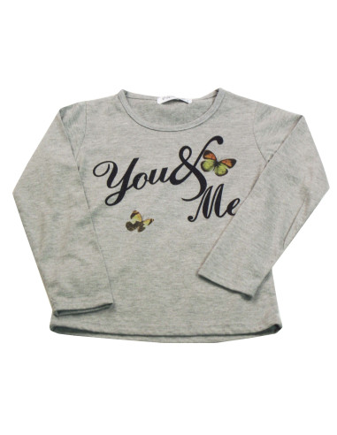 Camiseta manga larga You niña 