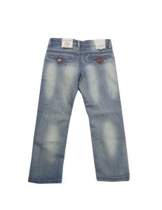 Pantalón chino vaquero desgaste niño  2