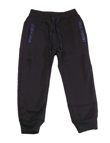 Pantalón largo felpa sport niño 