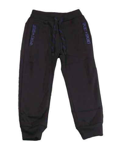 Pantalón largo felpa sport niño 