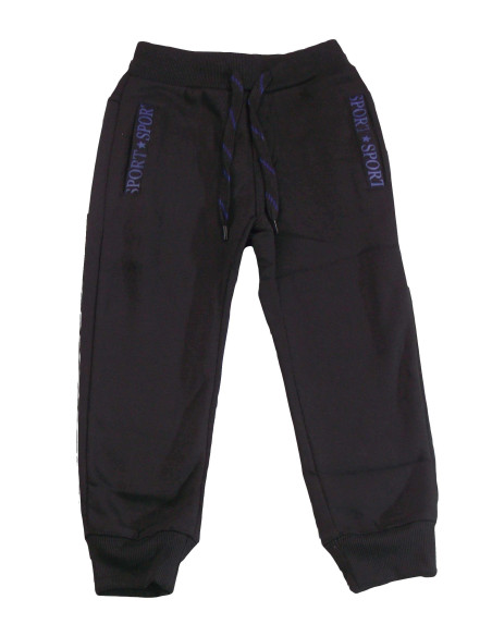 Pantalón largo felpa sport niño 