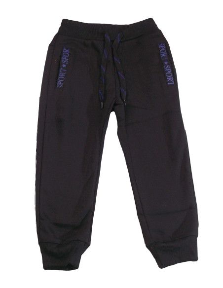 Pantalón largo felpa sport niño 