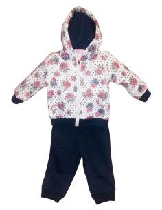 Chándal estampado bebé niña 