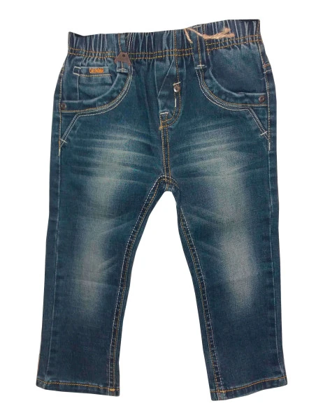 Pantalón largo denim bebé niño 