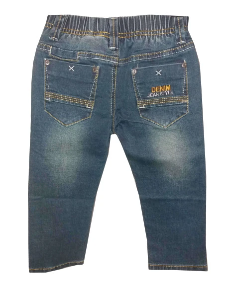 Pantalón largo denim bebé niño 