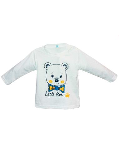 Camiseta manga larga oso bebé niño [product.brand] 1 - Ropa para Bebé | dyley | 
