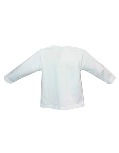 Camiseta manga larga oso bebé niño 