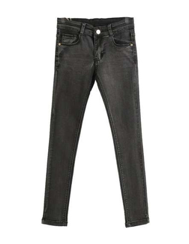 Pantalón largo vaquero negro niña 
