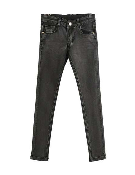 Pantalón largo vaquero negro niña 
