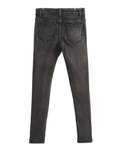 Pantalón largo vaquero negro niña  2