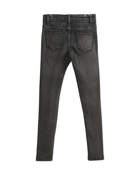 Pantalón largo vaquero negro niña 