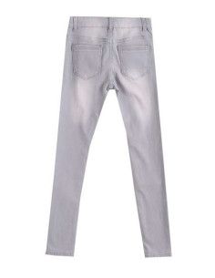 Pantalón largo vaquero gris niña  2