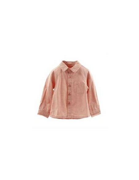 Camisa manga larga melocotón bebé niño 