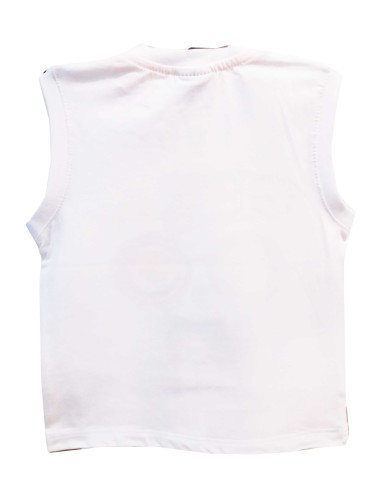 Camiseta tirantes anchos gafas bebé niño 