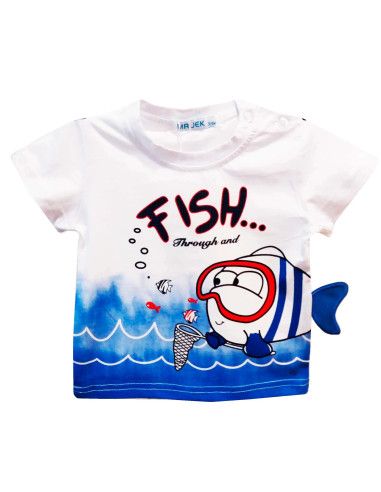 Conjunto manga corta fish bebé niño [product.brand] 2 - Ropa para Bebé | dyley | 