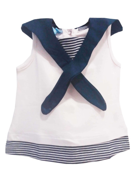 Vestido marinero bebé niña 