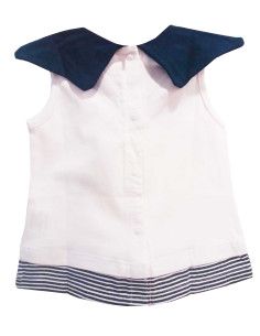Vestido marinero bebé niña  2