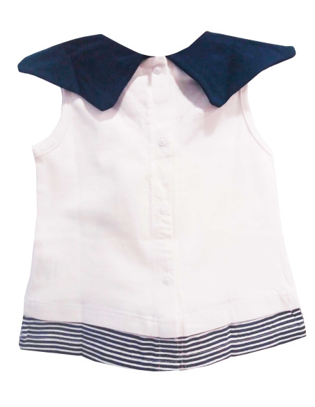 Vestido marinero bebé niña 