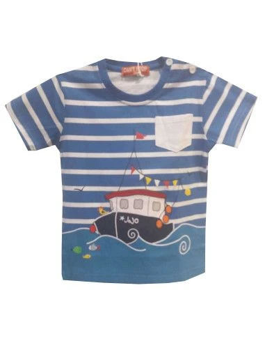 Camiseta manga corta barco bebé niño [product.brand] 1 - Ropa para Bebé | dyley | 