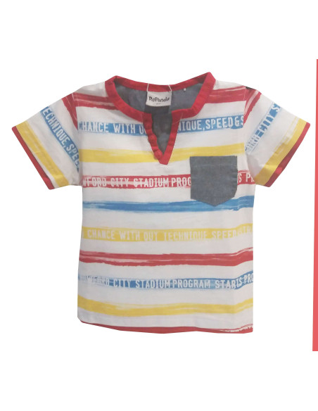 Camiseta manga corta city stadium bebé niño 