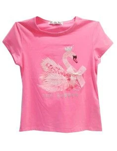 Camiseta manga corta cisne niña [product.brand] 1 - Ropa para Bebé | dyley | 