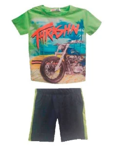 Conjunto manga corta sport niño 