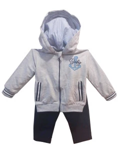 Conjunto sudadera fina sport bebé niño 
