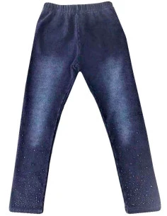 Leggings tejano gruesos niña 