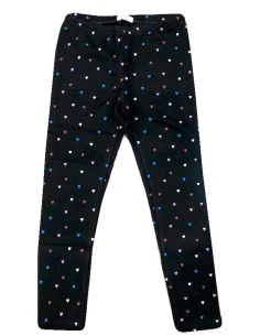 Leggings corazones colores niña 