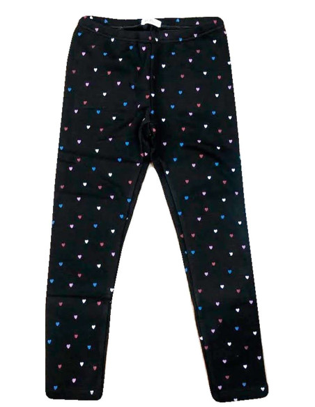 Leggings corazones colores niña 