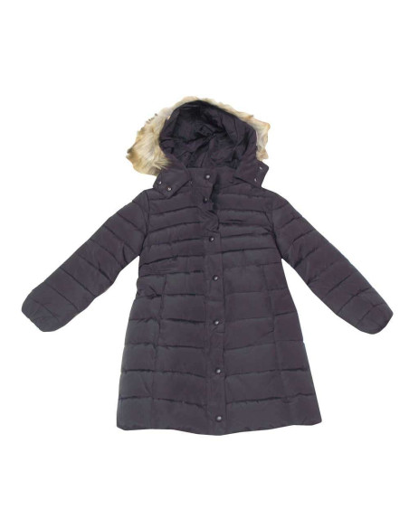 Chaquetón largo capucha extraible niña 