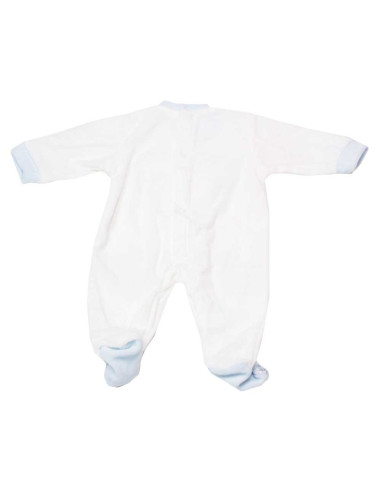 Pijama largo tundosado oso bebé 