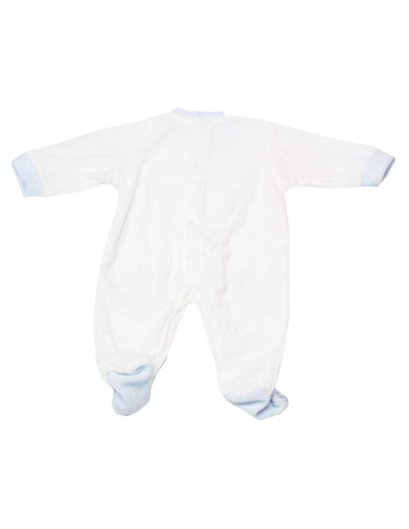 Pijama largo tundosado oso bebé 