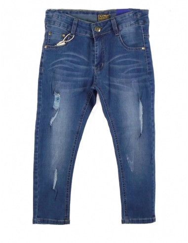 Pantalón tejano roto niño 