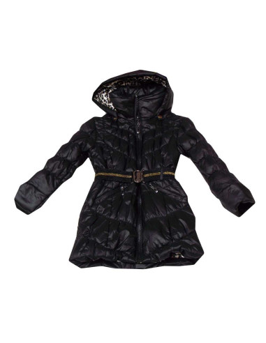 Chaquetón largo print niña 