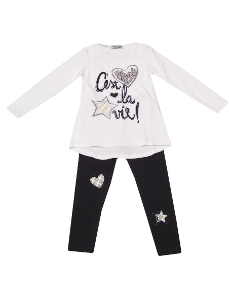 Conjunto dos piezas la vie niña 