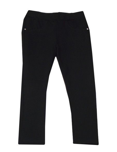 Pantalón tipo leggins negro niña 