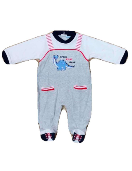 Pijama largo dinosaurio bebé niño 