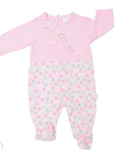 Pelele manga larga topos bebé niña [product.brand] 1 - Ropa para Bebé | dyley | 