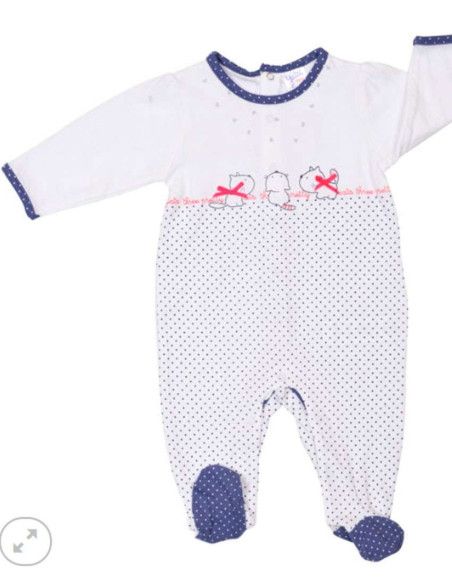 Pelele manga larga perritos bebé niña [product.brand] 1 - Ropa para Bebé | dyley | 