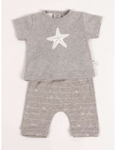 Conjunto pirata bebé unisex 
