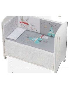 Cuna Lovely bebé + coordinado tipi oso  2